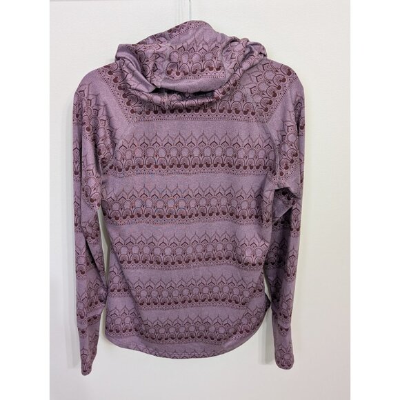 FlyLow Anna Hoody Purple Women's Sz M UPF 50 Quick Dry Athleisure - Picture 6 of 12